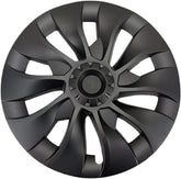 18‘’ Turbine  Wheel  Covers Matte Black for Model 3 (2021-2023)